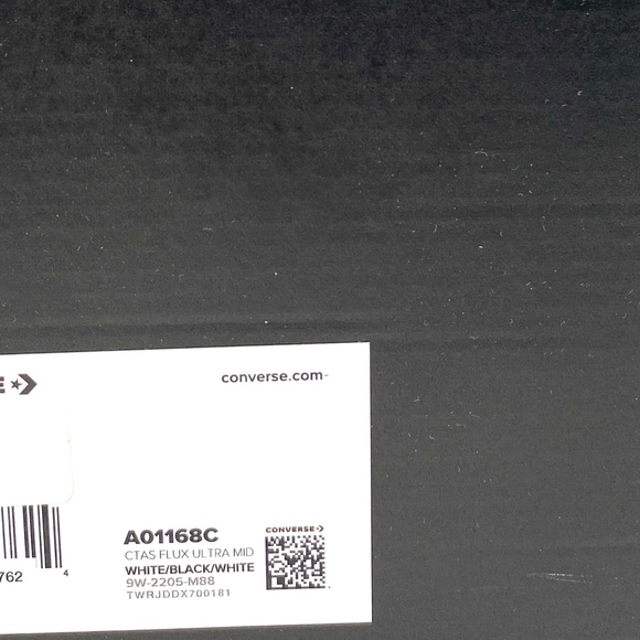 Converse CTAS Flux All Star Ultra Mid White Women’s Mesh Leather SneakersA01168C - Picture 10 of 11